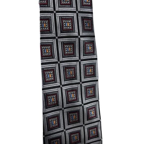 Jos A Bank Joseph Signature Gold Mens Neck Tie Necktie 100% Silk 4" - Picture 5 of 16